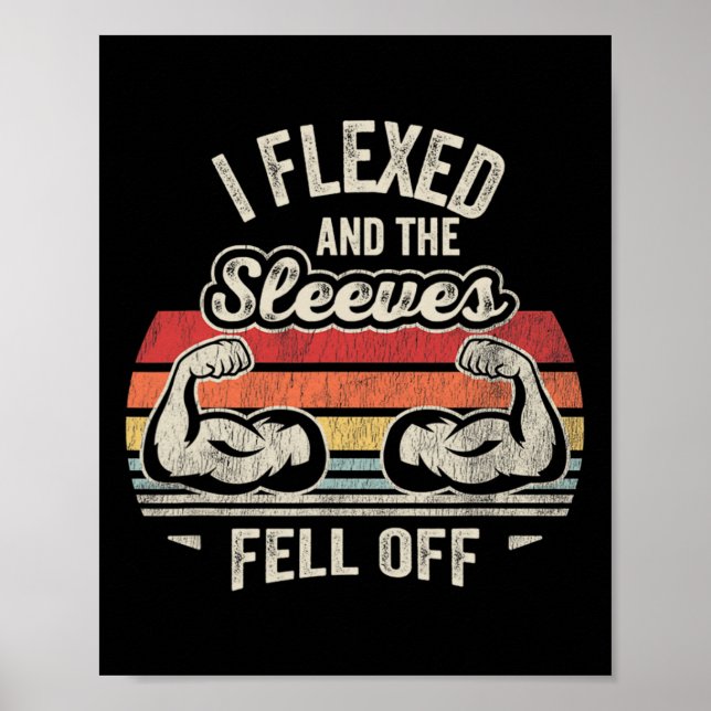 Poster Eu Flamei E As Capas Caíram Dos Músculos (Frente)