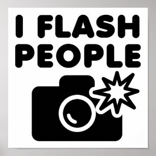 Poster Eu Flash Pessoas Cartaz Divertido