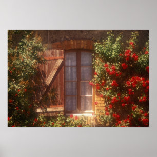 Poster EU, France, Provence, Vaucluse, Apt. House 2