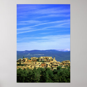 Pôster EU, France, Provence, Vaucluse, Roussillon.