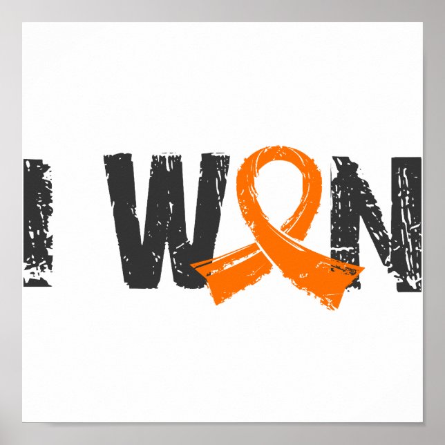 Pôster Eu Ganhei Leucemia (Frente)