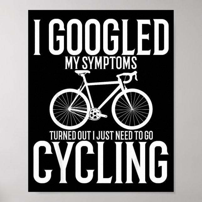 Poster Eu Googlei Meus Sintomas Acaba que Eu Só Preciso I (Frente)