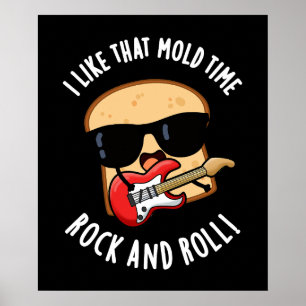 Poster Eu Gosto Daquela Pedra Do Tempo Molde E Roll Dark