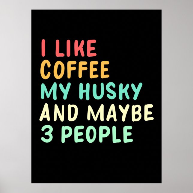 Poster Eu Gosto De Café E Meu Rouco (Frente)