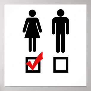 Pôster Eu gosto de meninas