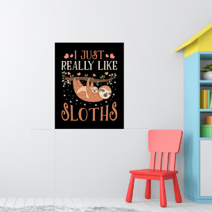 Poster Eu Gosto Muito De Lixeira Mãe Bebê Lover
