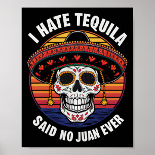 Poster Eu He Tequila Mexicano Cinco De Mayo