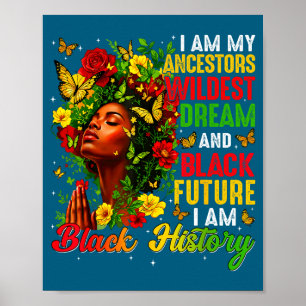 Poster Eu História Negra Sou Ancestral Mais Selvagem