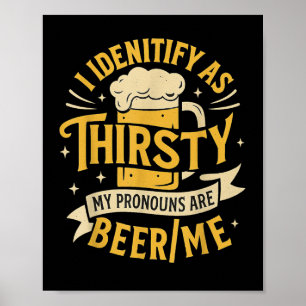 Poster Eu Identifico Como Sede Os Meus Pronunciantes São