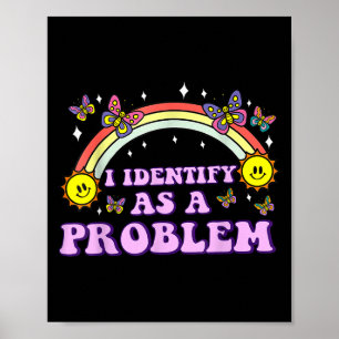 Poster Eu Identifico Como Um Problema Engraçado, Piada De