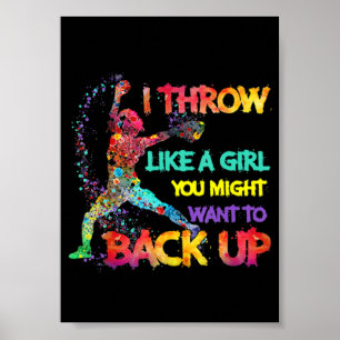 Poster Eu Jogo Como Uma Garota