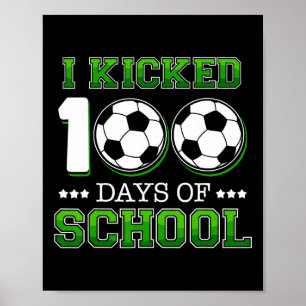 Poster Eu Joguei 100 Dias Na Escola De Futebol Boys