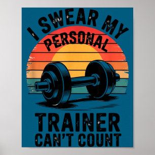 Poster Eu juro que meu treinador não consegue contar para