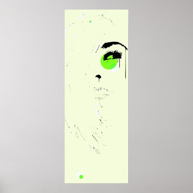 Pôster eu lembro, eletricidade estática te fez chorar (Frente)