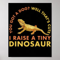 Eu Levanto Um Pequeno Dinossauro Lizard Répteis