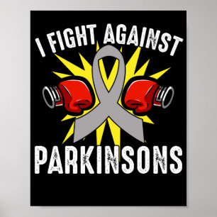 Poster Eu Luto Contra Parkinson Doença de Parkinson