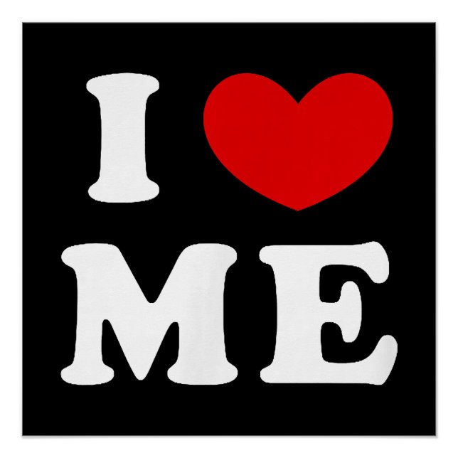 Pôster Eu Me Amo, Eu Me Corto (Frente)