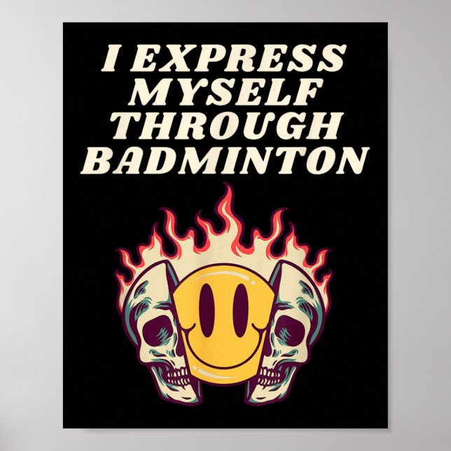 Poster Eu Me Expresso Através De Um Roubo De Mala De Badm (Frente)