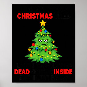 Poster Eu Me Identifico Como Uma Árvore De Natal Iluminad