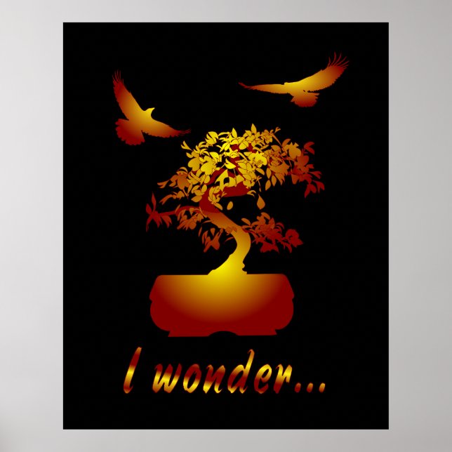 Poster Eu me pergunto (Frente)