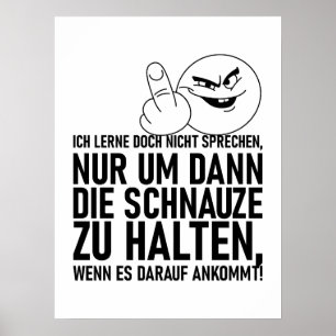 POSTER EU NÃO APRENDO A FALAR