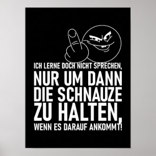 POSTER EU NÃO APRENDO A FALAR