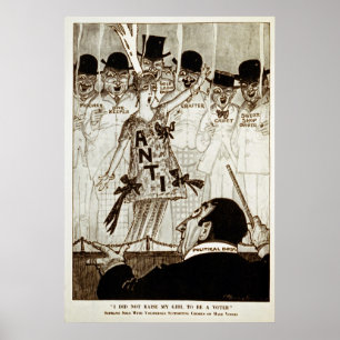 Pôster Eu não aumentei minha menina para ser um eleitor