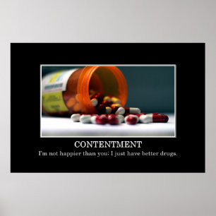 Poster Eu não estou mais feliz do que você mim tem as