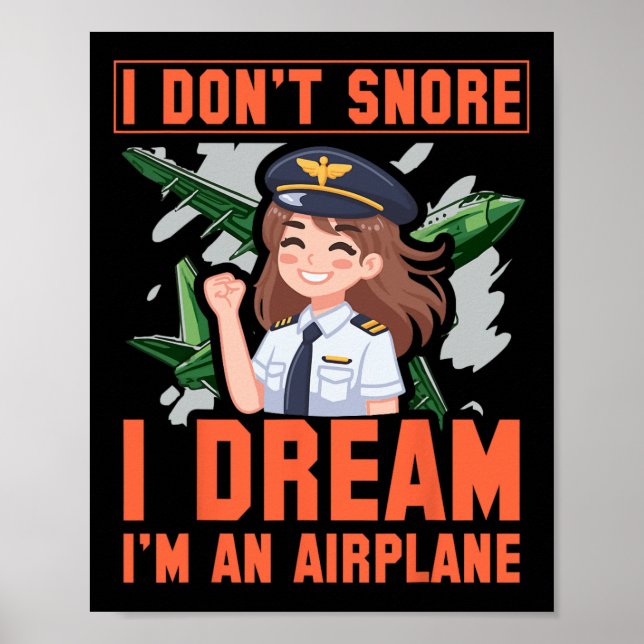 Poster Eu não ronco, eu sonho, sou uma mulher engraçada d (Frente)