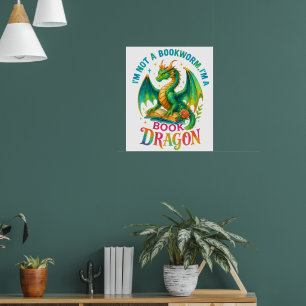 Poster Eu não sou um Bookworm...