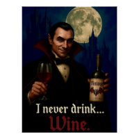 "Eu Nunca Bebo... Vinho" Humor De Vampiro