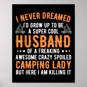 Poster Eu Nunca Sonhei Que Cresceria Para Ser Um Marido A