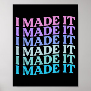 Poster Eu O Fiz - Motivacional - Inspiracional - Empodera