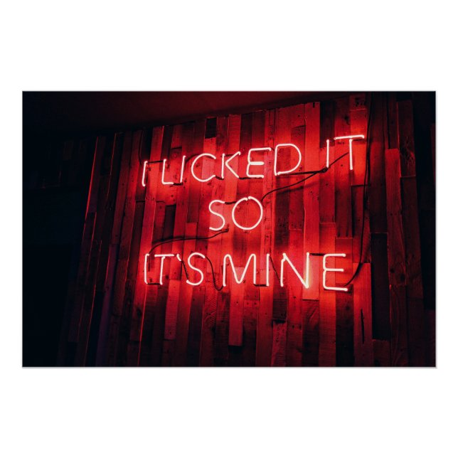 Pôster Eu O Licenciei E É O Meu (Frente)