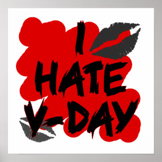 Poster eu odeio vday