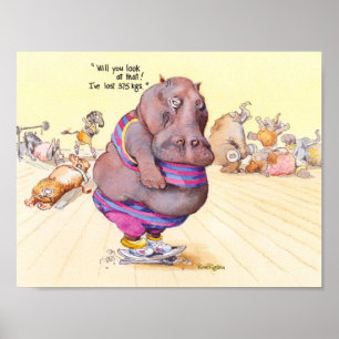 Pôster Eu perdi 375 quilogramas!