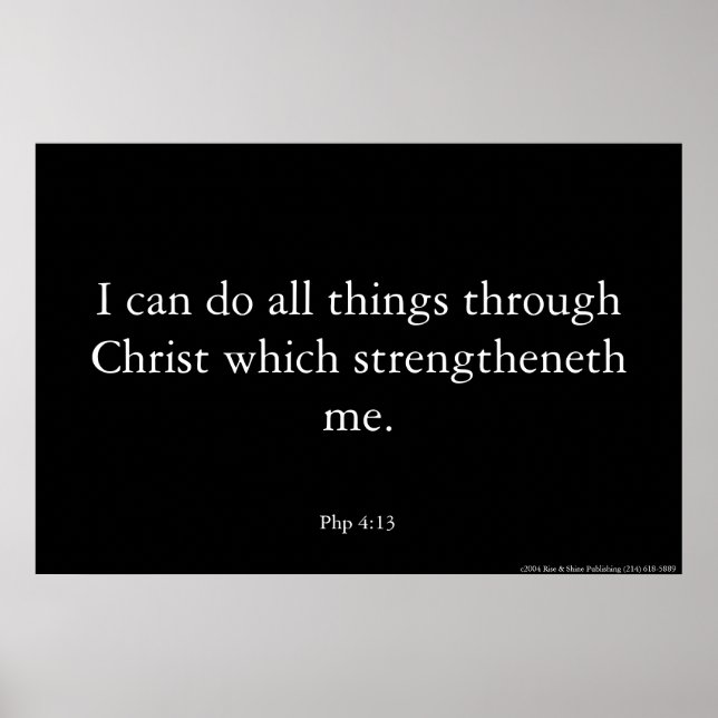 Pôster Eu Posso! (Frente)