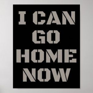 Poster Eu Posso Ir Para Casa Agora Treinamento