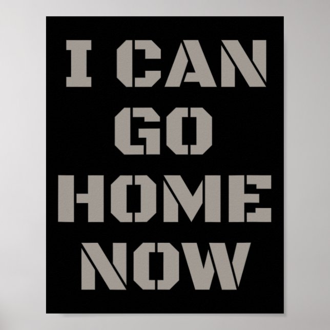 Poster Eu Posso Ir Para Casa Agora Treinamento (Frente)