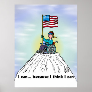 Poster Eu posso porque acho que posso