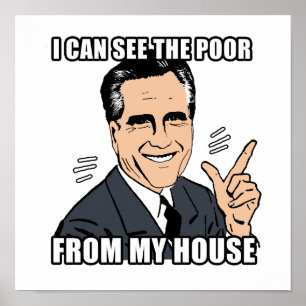 Pôster eu posso ver os pobres de minha casa - .png