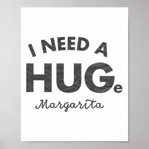 Poster Eu Preciso De Uma Margarita Imensa Camisa Cinco De