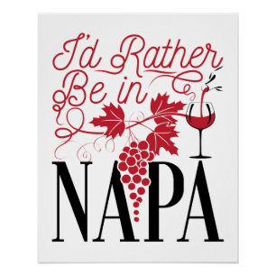 Pôster Eu Preferencialmente em Napa