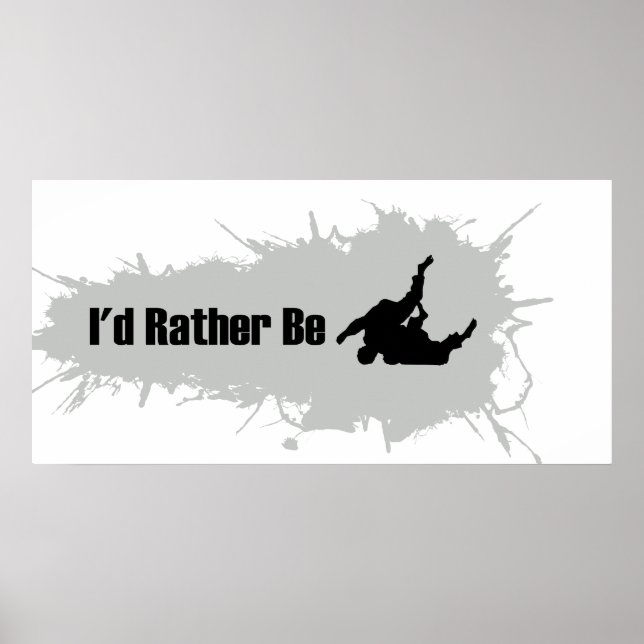 Pôster Eu Preferencialmente ser Luta (Frente)