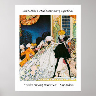 Poster Eu preferencialmente um jardineiro! Kay Nielsen