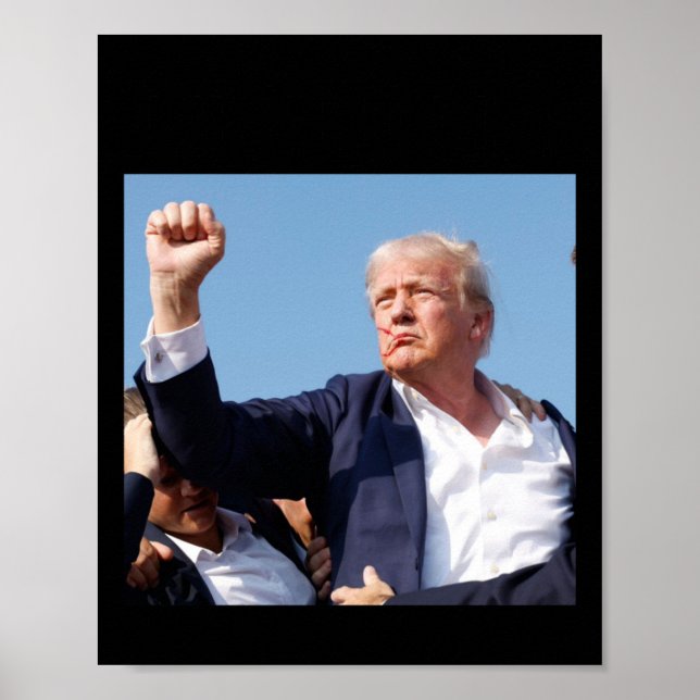Poster Eu! Presidente Trump (Frente)