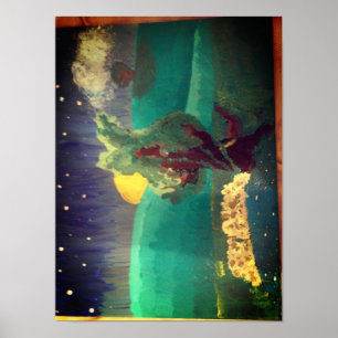 Poster "Eu queria Solitário como nuvem"