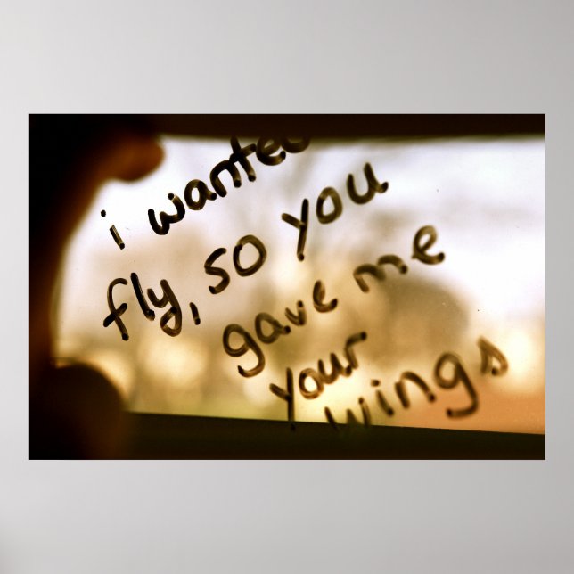 Poster Eu Queria Voar (Frente)
