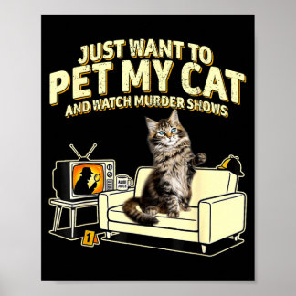 Poster Eu quero acariciar meu gato himalaio e assistir a 