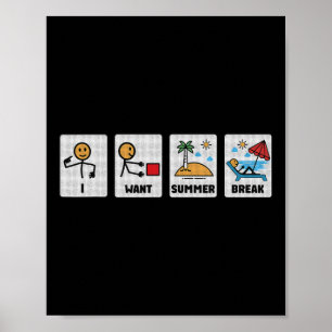 Poster Eu Quero Professora De Break De Verão No Último Di
